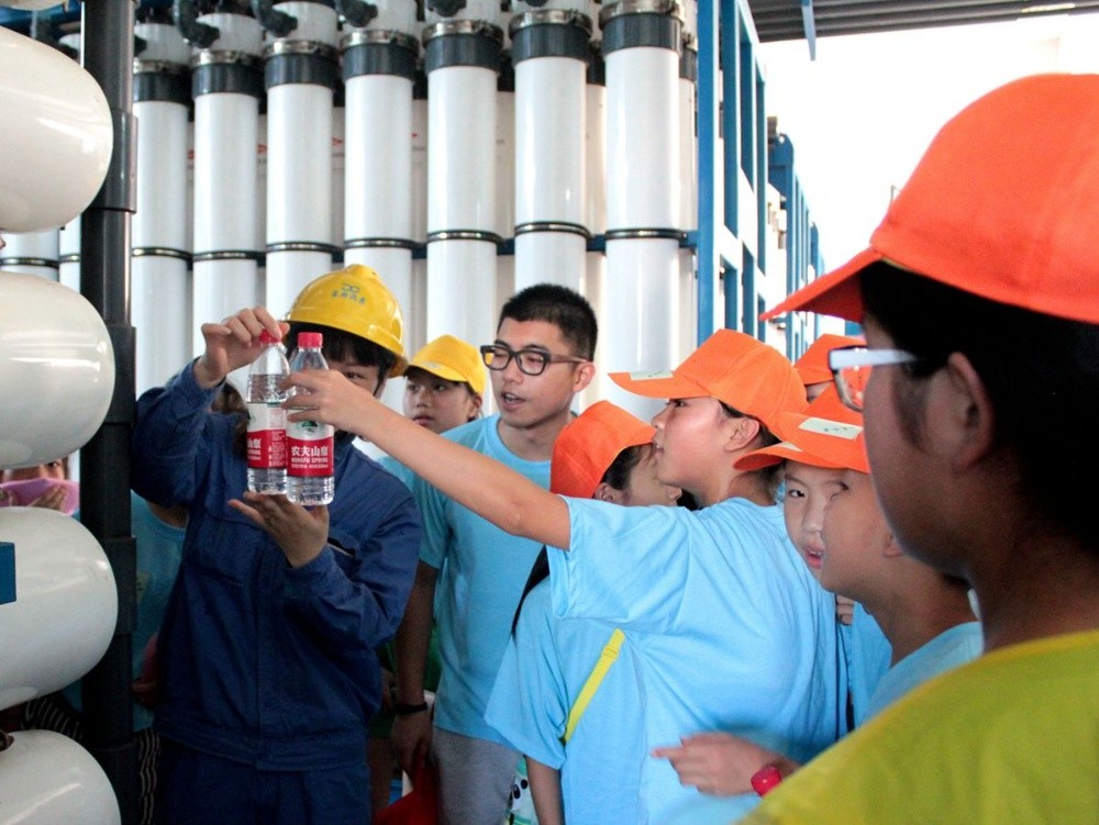 “腾博官网诚信为本杯”节能夏令营顺利关营