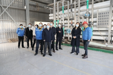 浙江省碳达峰碳中和工作督查组光临腾博官网诚信为本纸业调研